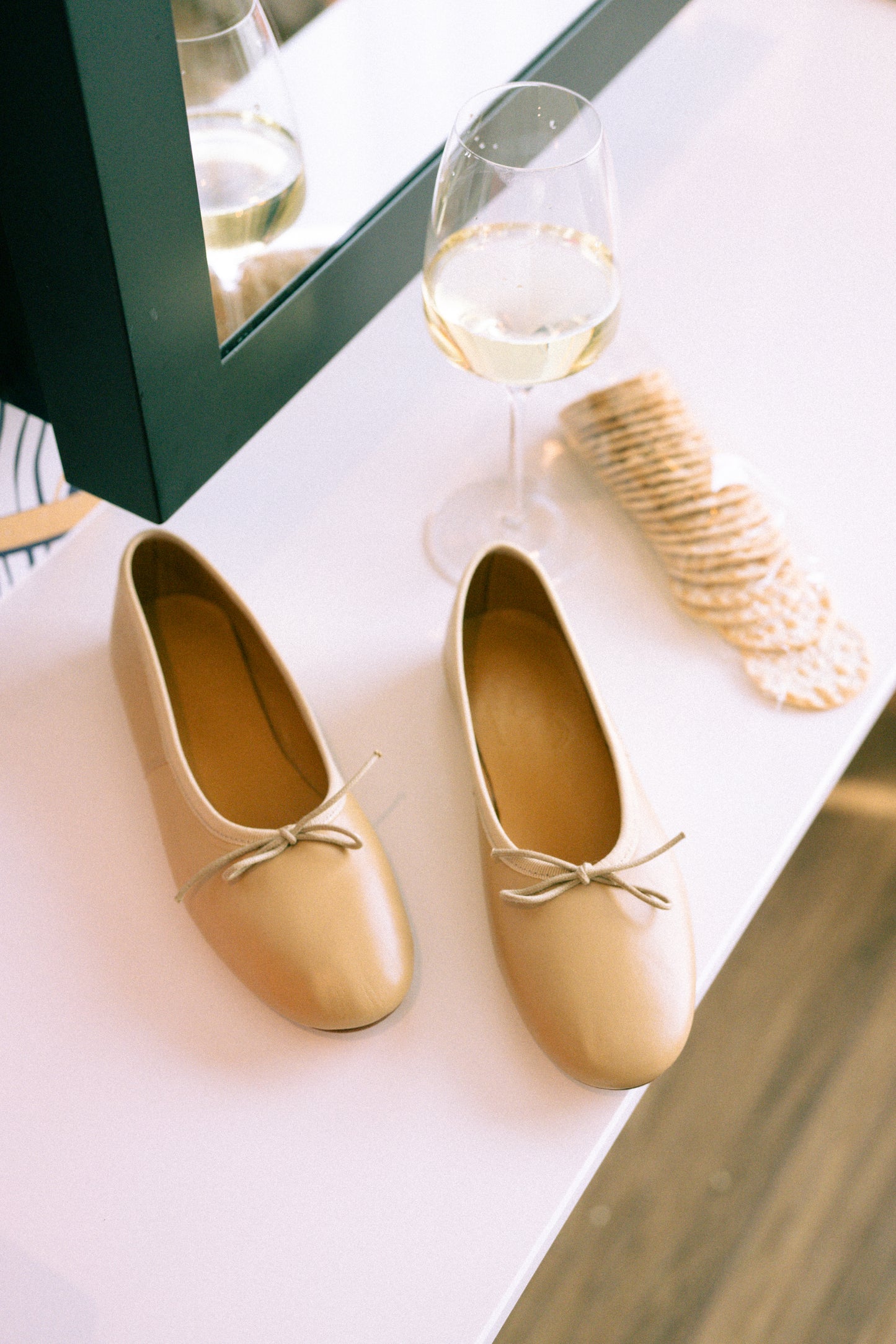 Volcano Ballerina Nappa Caffe latte