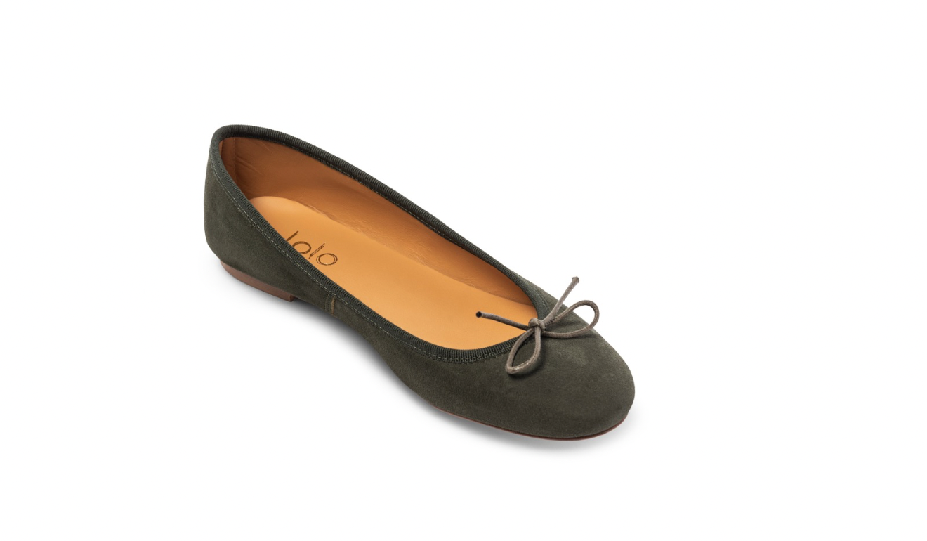 Capri Ballerina Suede Tirolo