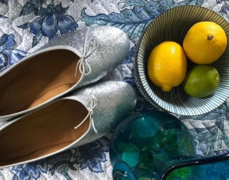 Volcano Ballerina Glitter Argento