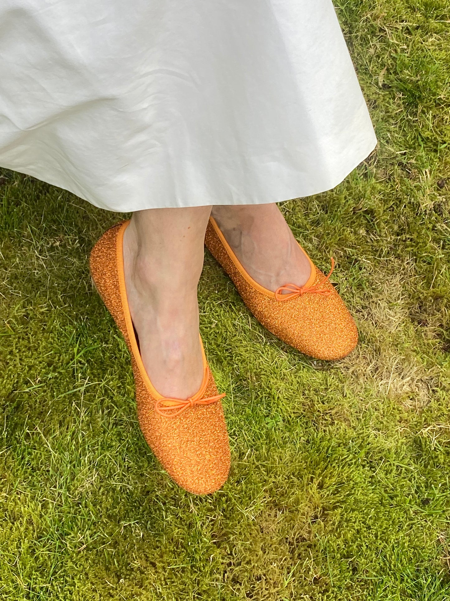 Volcano Ballerina Glitter Mandarino