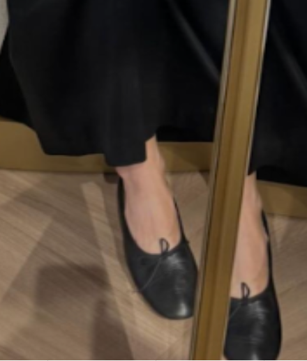 Volcano Ballerina Nappa Nero