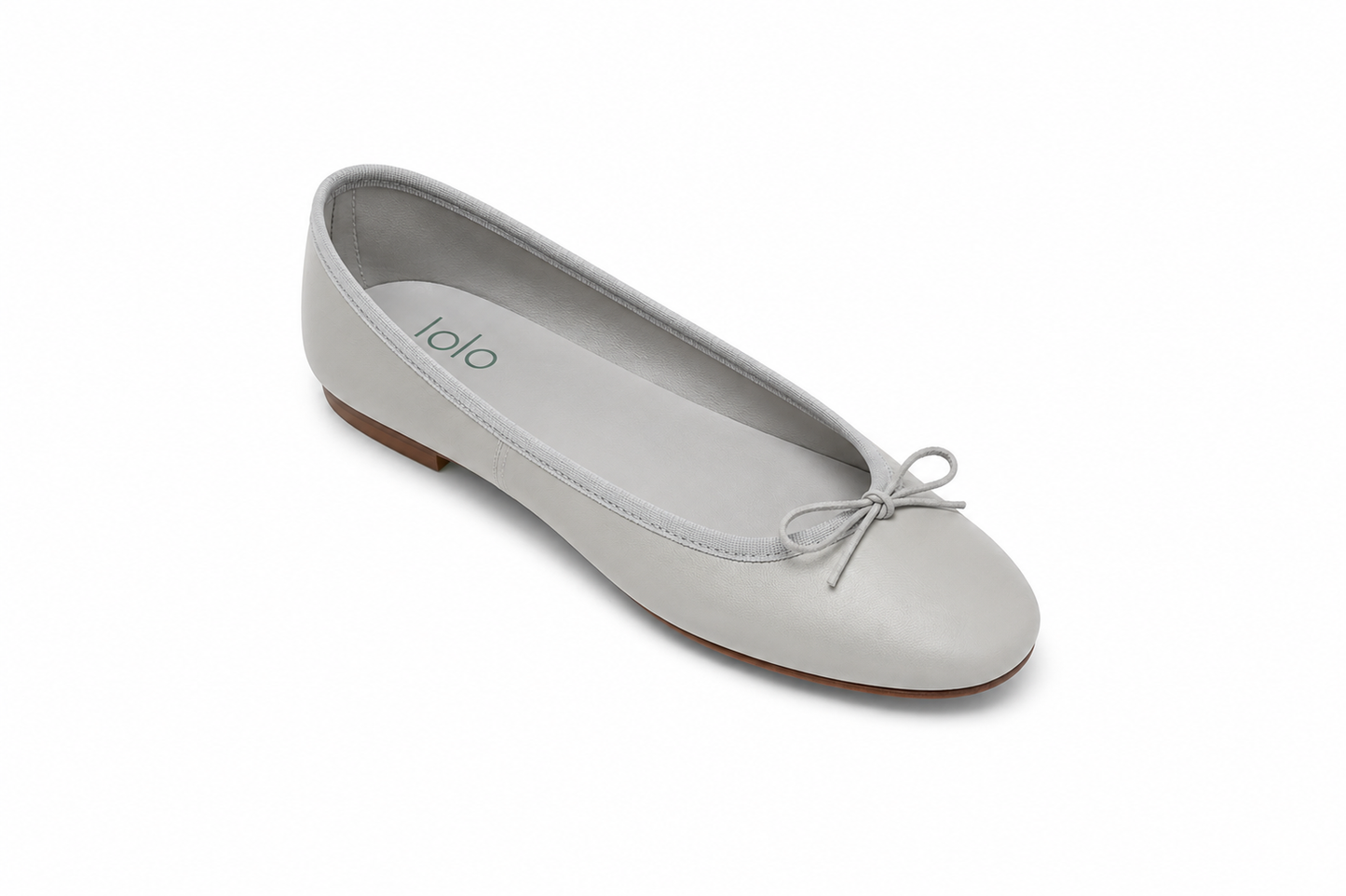 Capri Ballerina Nappa Cemento