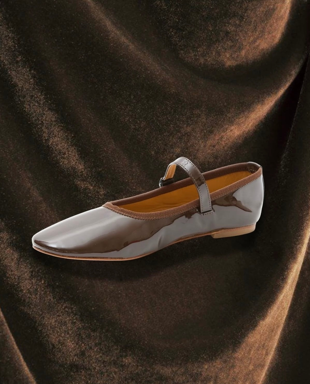 Salina Ballerina Vernice Chocolat