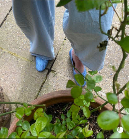 Volcano Ballerina Glitter Blue