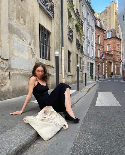 Capri  Ballerina Velluto Nero