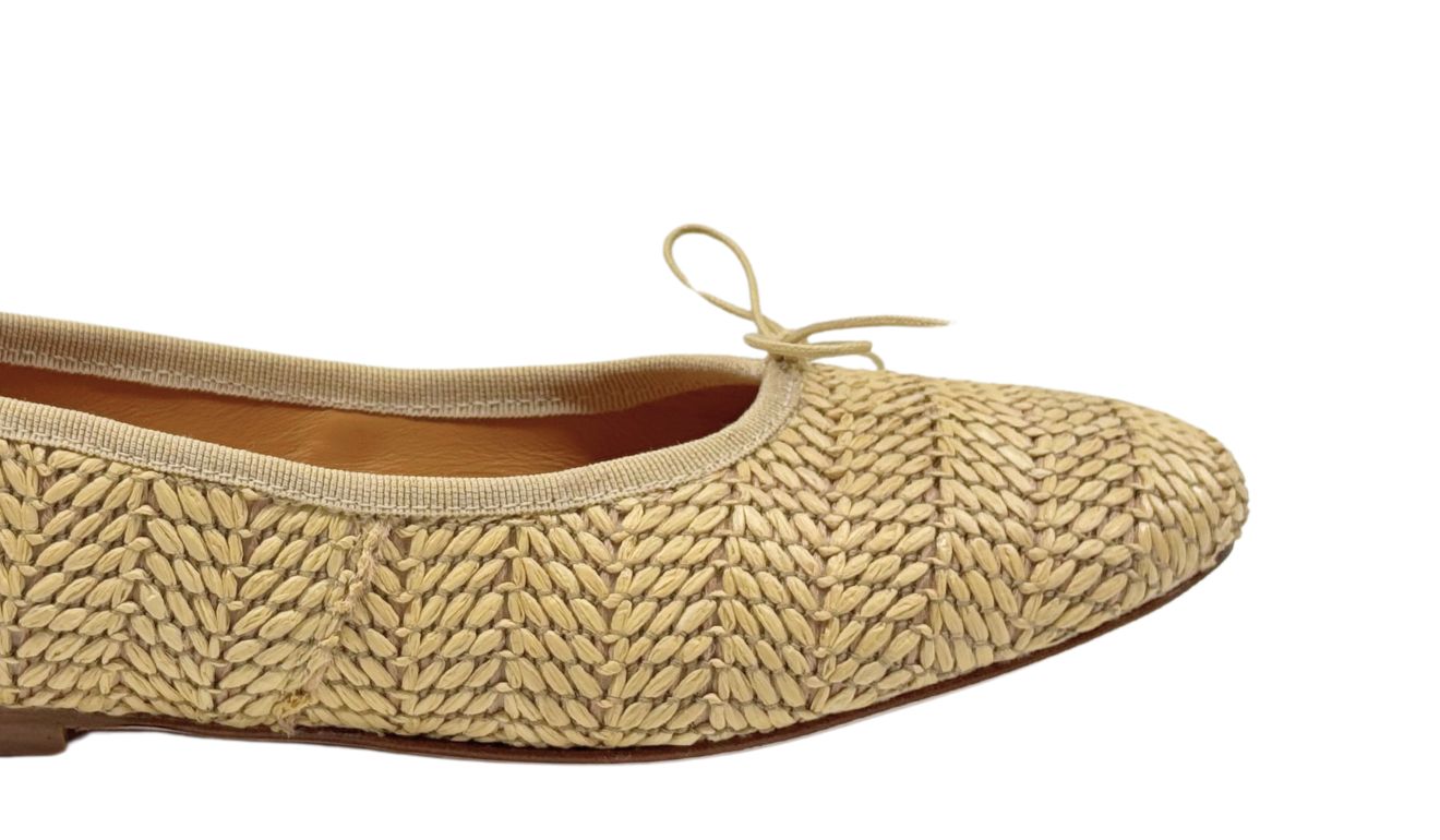 Volcano Ballerina Raffia Naturale