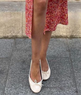 Capri Ballerina Vernice Rosellina