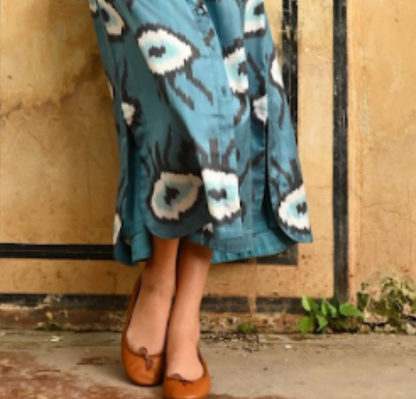 Capri Ballerina Nappa Chestnut