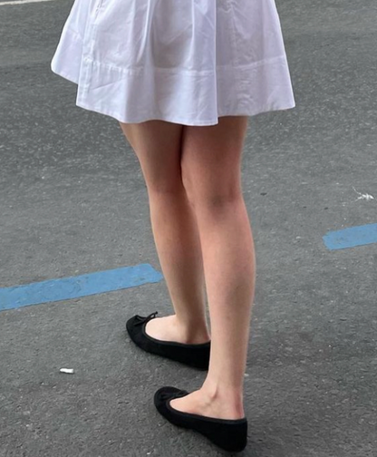 Capri  Ballerina Velluto Nero