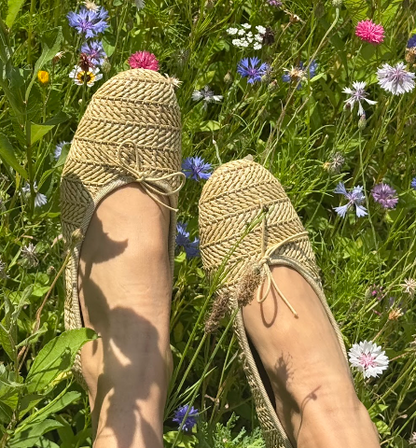 Volcano Ballerina Raffia Naturale