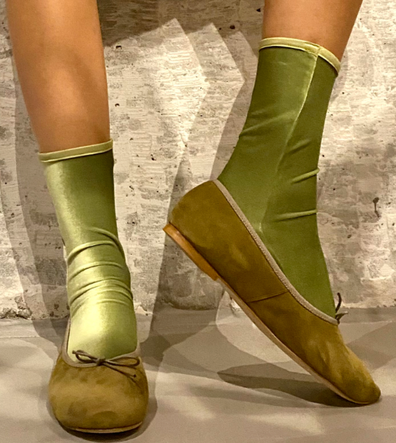 Volcano Ballerina Suede Safari