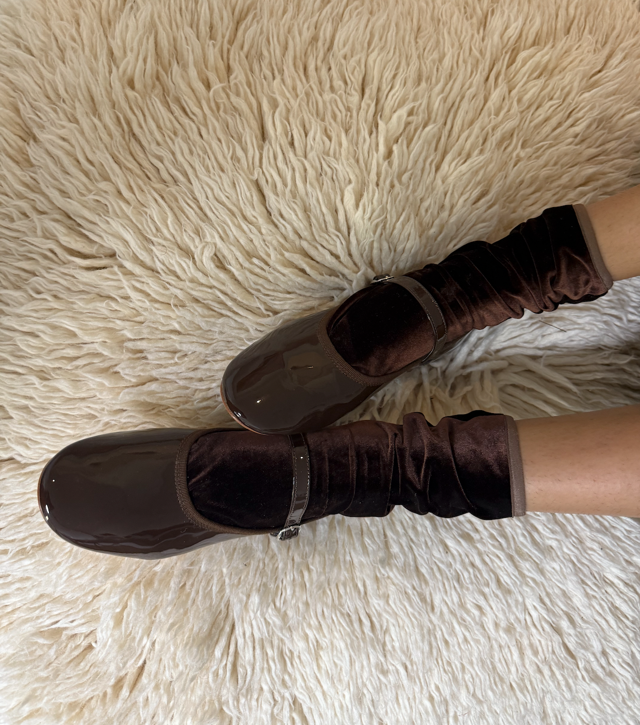 Salina Ballerina Vernice Chocolat