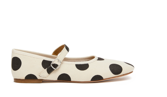 Salina Big Dots White