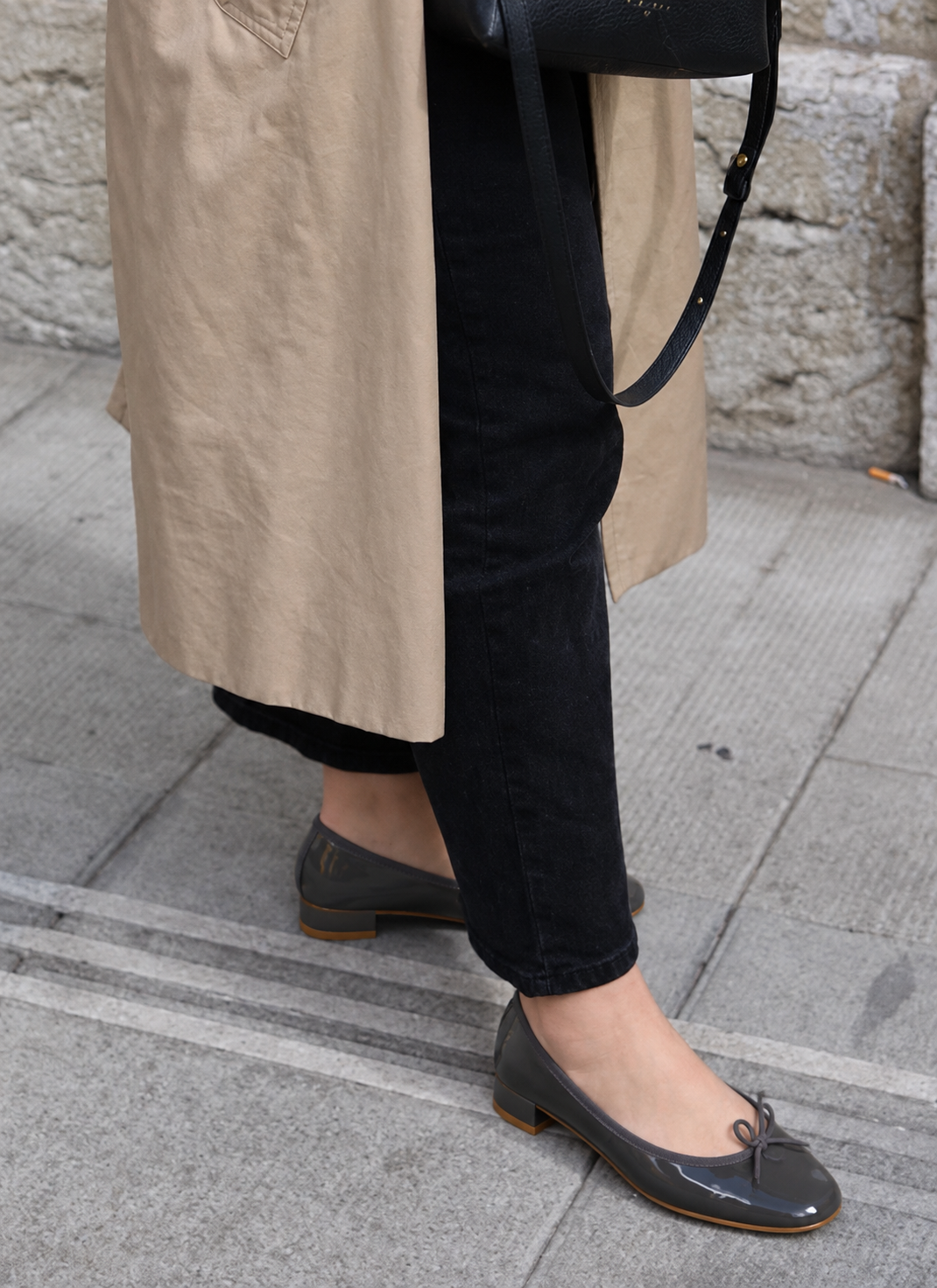 Dolce Vita Vernice Graphite Black