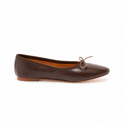 Volcano Ballerina Nappa Chocolat