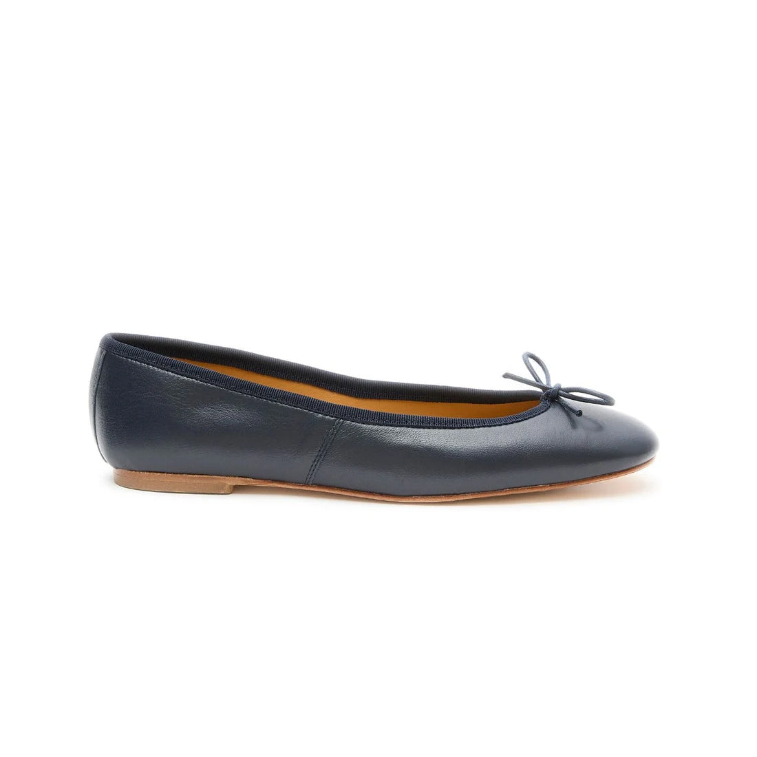 Capri Ballerina Nappa Navy Blu