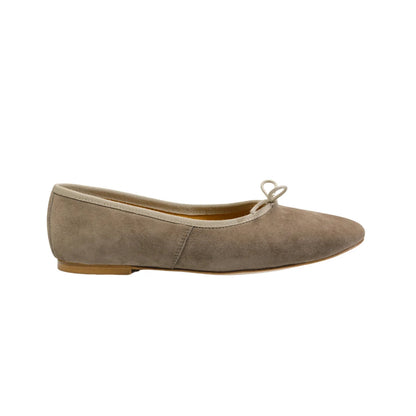 Volcano Ballerina Suede Greige