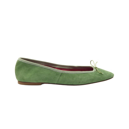 Capri Ballerina Suede Trifolgio